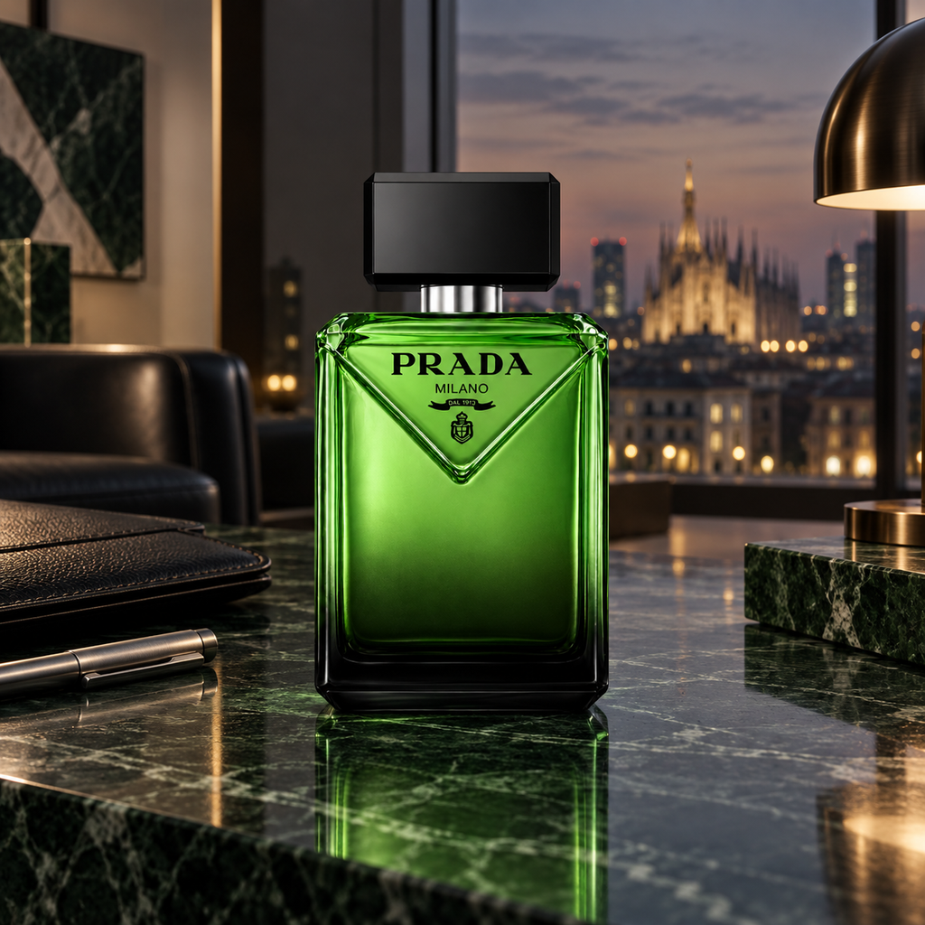 Prada Paradigme lifestyle scene