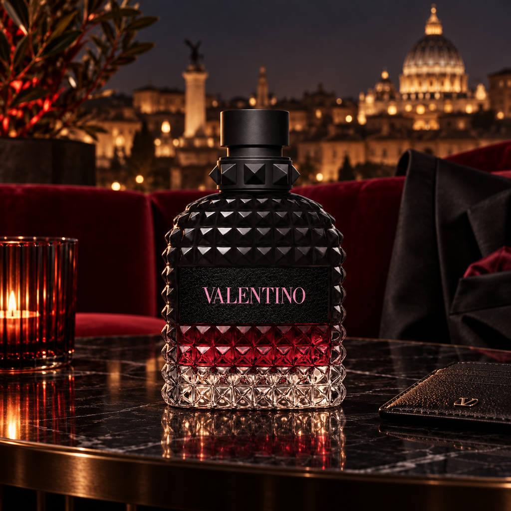 Valentino Uomo Born in Roma Intense lifestyle scene