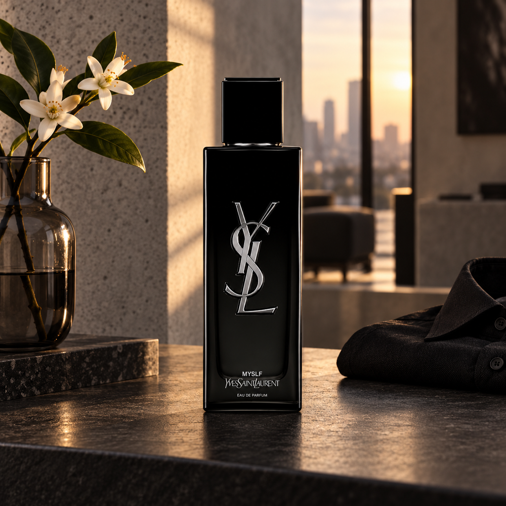 YSL MYSLF Eau de Parfum lifestyle scene