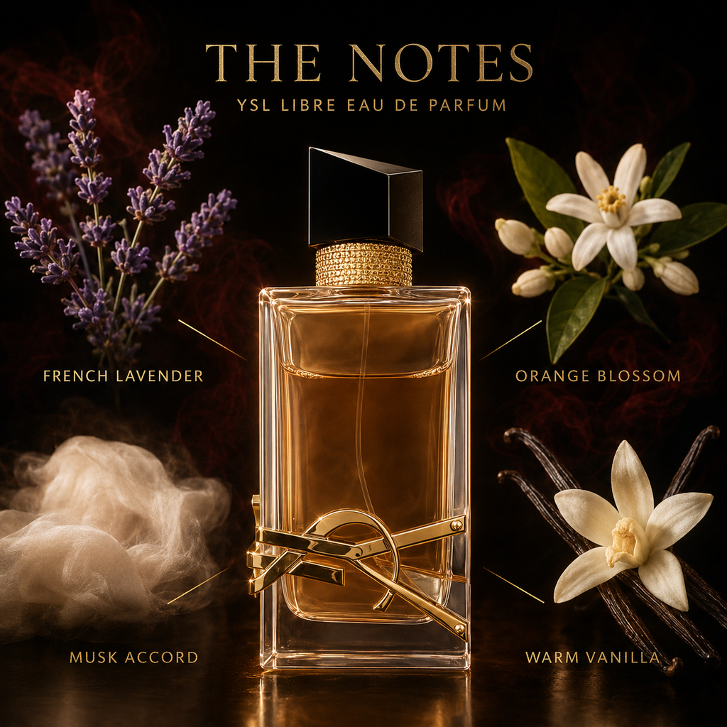 YSL Libre Eau de Parfum fragrance notes