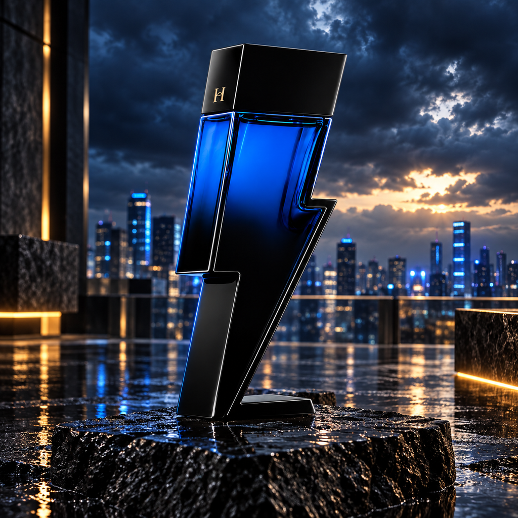 Carolina Herrera Bad Boy Cobalt Elixir lifestyle scene