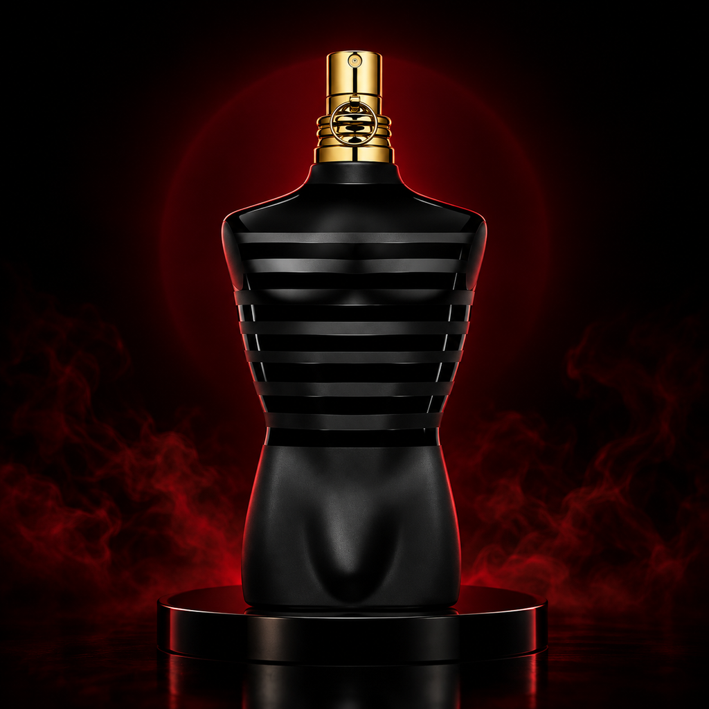 Jean Paul Gaultier Le Male Le Parfum fragrance decant promotional