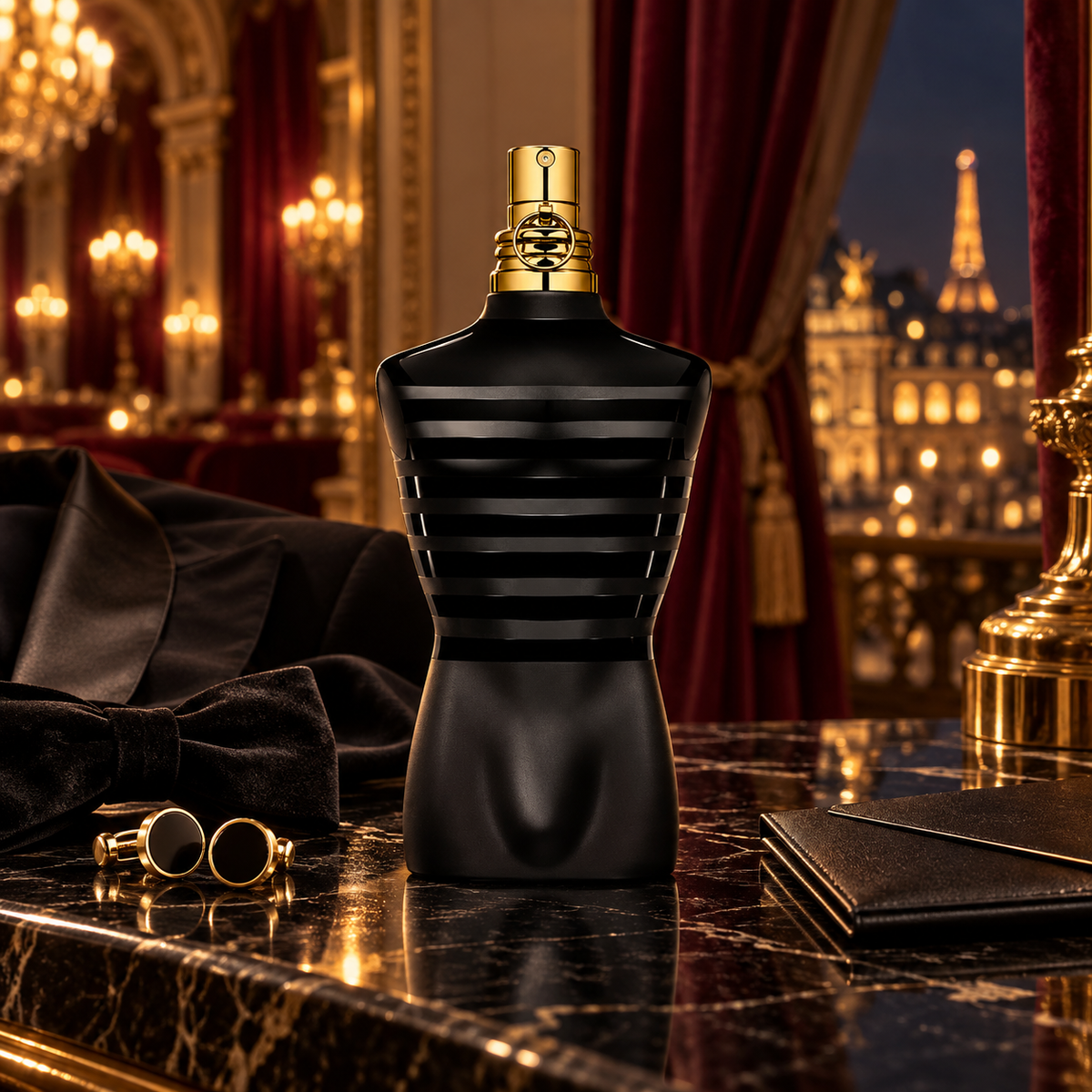 Jean Paul Gaultier Le Male Le Parfum lifestyle scene